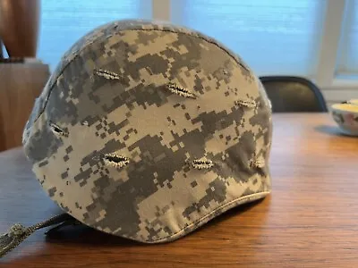 USA Army Helmet Camo Genuine USGI Combat Sz Medium 2005 Iraq Middle East ? • $133.48