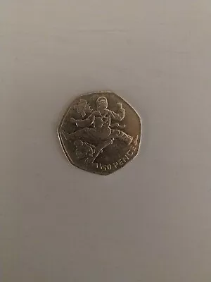 2011 Olympic 50p Coin Judo • £500