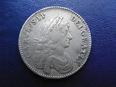 Charles II Halfcrown 1670 VICESIMO SECVNDO S.3365 • £199
