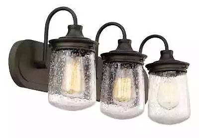 Kira Home Mason 23  3-Light Industrial Farmhouse Vanity Light For Bathroom Kitc • $52.82