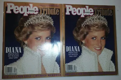 1997 People Magazine Princess Diana Tribute Issue Fall Collectors Issue Lot Of 2 • $17.77
