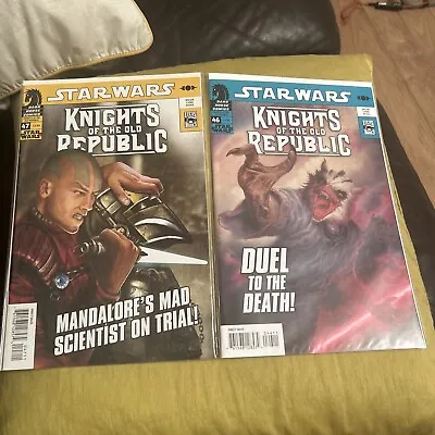 Dark Horse Comics Star Wars: Knights Of The Old Republic #46 & 47 • £10