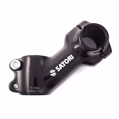 SATORI Angle 40 Degree 25.4 X 80mm Alloy MTB City Bike Stem - Black • $21.90