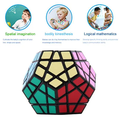 3x3 Rubiks Cube Speed Layers Megaminx Toy Magic Rubic Puzzle Rubix Mind Game • $15.89