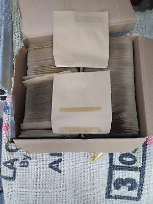 900 Plain Manilla Wage Pay Slip Payslip Packet Envelopes -  Self Seal Vintage  • £10