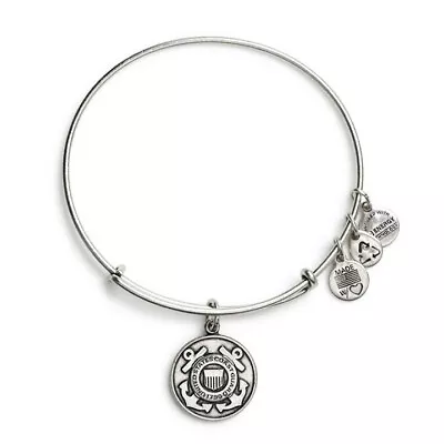 Alex And Ani Bracelet U.S. Coast Guard Honor Respect Devotion Silver New • $32