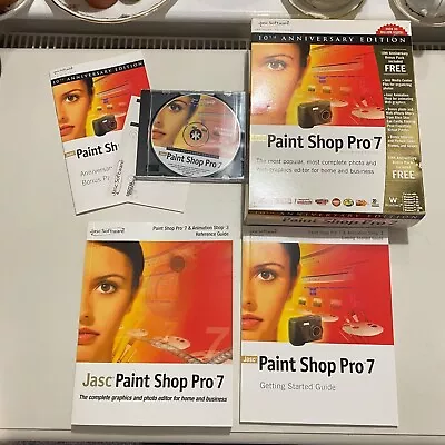 Jasc Software Paint Shop Pro 7.0 - Digital Imaging For Windows • £29.95