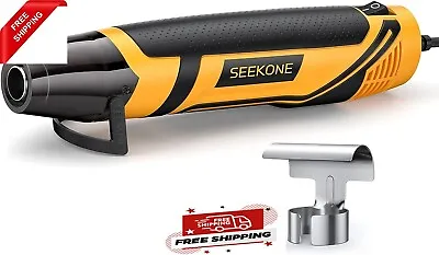 SEEKONE Mini Heat Gun 350W 662℉ (350℃) Fast Heat Handheld Hot Air Gun Tool With • $21.59