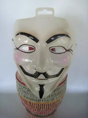 V Is For Vendetta Mask Brand New W/Pad Inside Classic Protest Mask NEW • $9.99