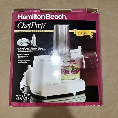 Hamilton Beach Chef Prep 2 Cup Compact Food Processor 70150 Open Box • $17.10