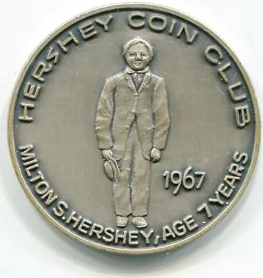 Hersey Coin Club 1967 Medallic Arts 999 Silver Medallion  17.5 Grams  Lotmar3387 • $2.25