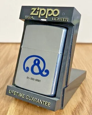 1989 Zippo Customised Numerical Design Lighter Casing No Insert In Presentation  • £32