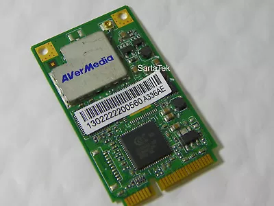 Aver Media A336 E77755 TV Tuner PCI-Express Mini Card A336 • $13.17