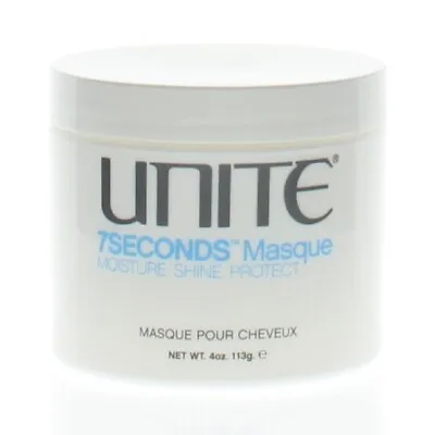 UNITE - 7Seconds Intense Moisture Mask Masque Shine Protec - 4oz / 113 Mg - New • $18.70