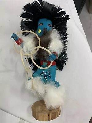 Kachina Doll Hoop Dancer Native American  Signed By Artist • $22
