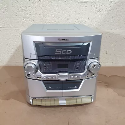 Venturer CD2672 Infrared Stereo 5-CD Changer Home System (Center Unit) For Parts • £14.99