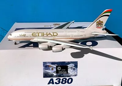 Dragon Wings Airbus A380 Etihad Airways 1:400 Scale Diecast Model Aircraft. • $18