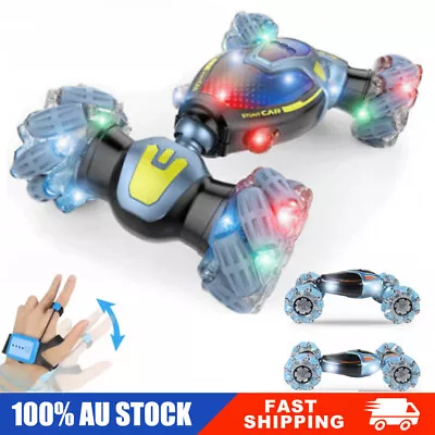 4WD Stunt Car RC Hand Gesture Sensing Off Roader Remote Control Off-Road Car AU • $14.89