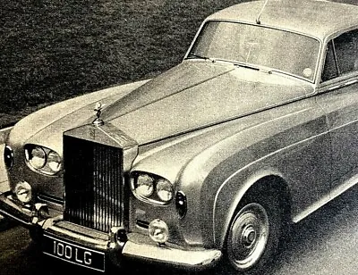 £5.50 • Buy ROLLS-ROYCE SILVER CLOUD III - 1963 &1965 - TWO Original Road Tests + Advert