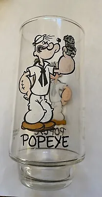 Vintage 1975 Coca Cola Kollect-A-Series Popeye Drinking Glass • $23.99