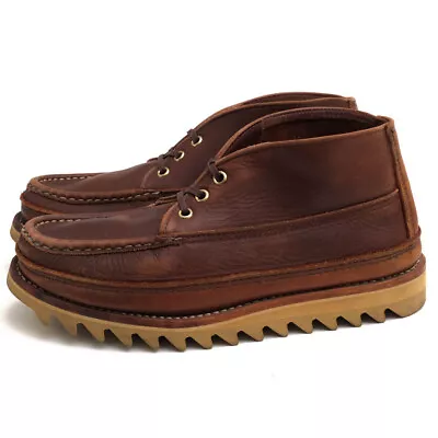 Russell Moccasin Boots Chukka Boots Leather Brown Size US7.5 • $315