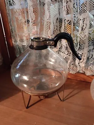 $40 • Buy VINTAGE REPLACEMENT Silex Glass Coffee Vacuum Percolator Bottom Pot Metal Warmer