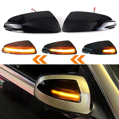 LED Dynamic Turn Signal Side Mirror Lights Lamp For Mercedes Benz S204 W204 W639 • $22.99