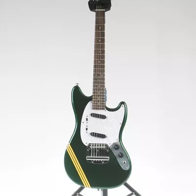 Metallic Green Mustang Model Electric Guitar S-S Pickups Maple Neck Factory • $348