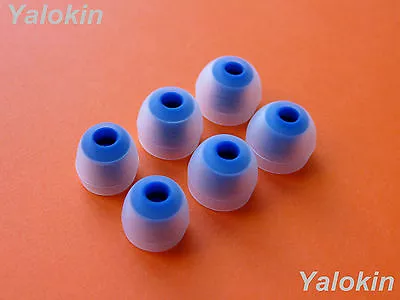 $32.76 • Buy 6 Pcs S/M/L Comfort Stay (C-BL) Replacement Eartips For Jaybird X2 Headphones