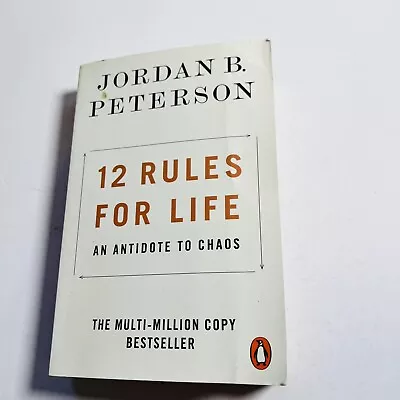 $20 • Buy 12 Rules For Life: An Antidote To Chaos By Jordan B. Peterson (Paperback, 2019)