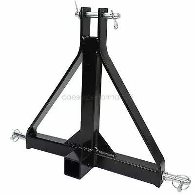 3 Point 2 Receiver Trailer Hitch Category One Tractor Tow Drawbar Adapter 4 • $40