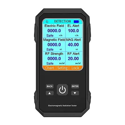 3in1 Multifunctional Electric Field Magnetic Field RF Radiation Tester • £51.35