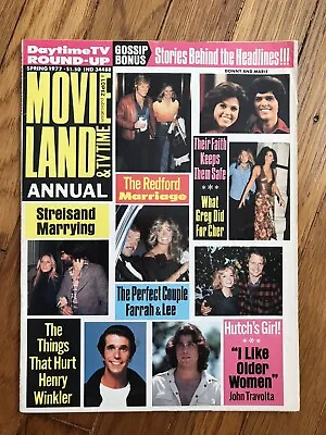 Spring 1977 MOVIELAND & TV TIME Magazine • $10