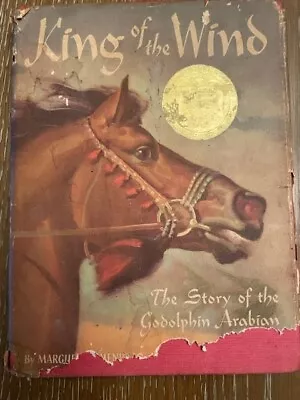 KING OF THE WIND The Story Of Godolphin Arabian  Marguerite Henry 1961 HC • $14.99