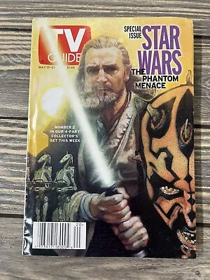 May 1999 TV Guide Star Wars The Phantom Menace Issue 2407 Ewan McGregor • $7.79