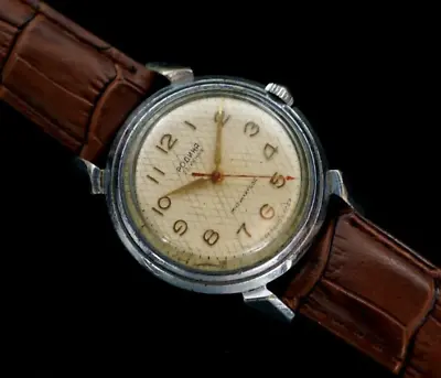 Vintage Early Automatic Soviet Mechanical RODINA Watch Poljot 22j 1MChZ USSR • $95.99