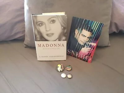 Madonna Official Promo Badges And Biography Book 'Lot' Celebration Madam X • £7.99