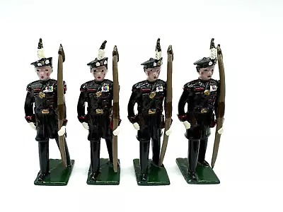 Marlborough Royal Company Of Archers Soldiers Lot Of 4 Minor Paint Chips • $39.99