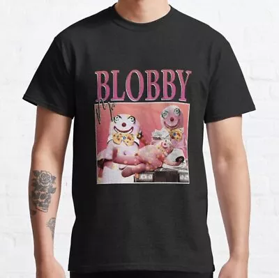 MR BLOBBY T Shirt Retro 80s 90s Birthday Gift Cool Tv Film Comedy Novelty • £8.99