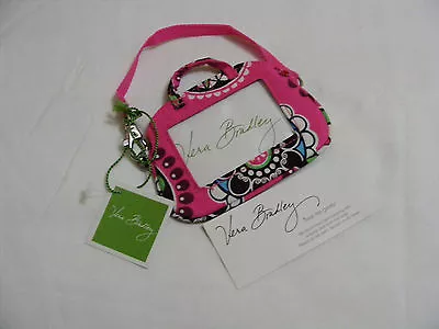 Vera Bradley CUPCAKES PINK LUGGAGE ID Name TAG CASE For PURSE Tote BACKPACK NWT • $29.95