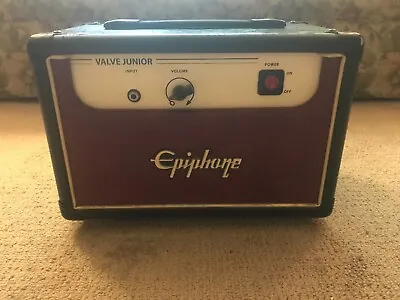 Used Epiphone Valve Junior 5W Guitar Amplifier Head. • $150