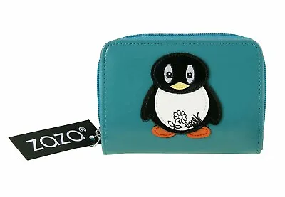 £9.50 • Buy Purse Wallet With Owl, Dog Motif On Front With Zip Pocket Ladies 
