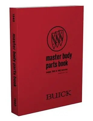 Buick Master Body Parts Book 1962 1961 1960 1959 1958 1957 1956 1955 Catalog • $59