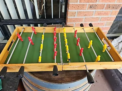 Vintage Folding Travel Foosball Table. By Estrela Brazil.  Collectible. • $35.88