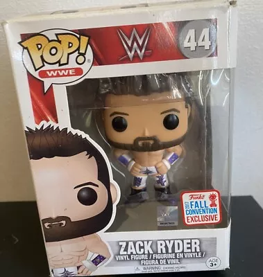 Funko Pop! WWE Zack Ryder #44 2017 NYCC Shared Convention Exclusive Read • $28