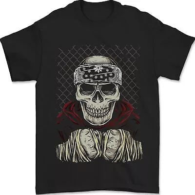 Muay Thai Kickboxing Skull Fighter MMA Boxing Unisex Fashion T-Shirt • $9.99
