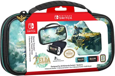 Nintendo Switch Game Traveler Zelda Tears Of The Kingdom Travel Case [New ] • $65.96