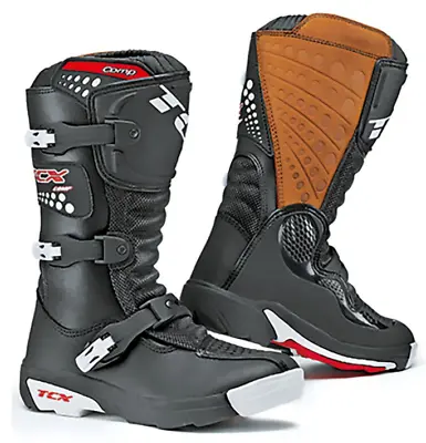 Tcx Comp Kid Motorbike Mx Boots  Black Size 13 • $195.88