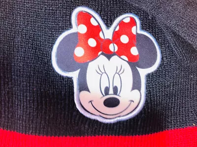 Minnie Mouse Childs Winter Hat Gloves Kids Childs Beanie Girls Nickelodeon  • $6.88
