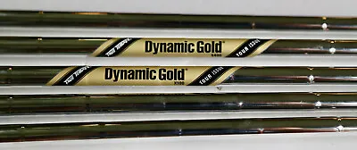 True Temper Dynamic Gold Tour Issue X100 And  S400 5 Iron Shafts .355 Pre Owned • $37.50